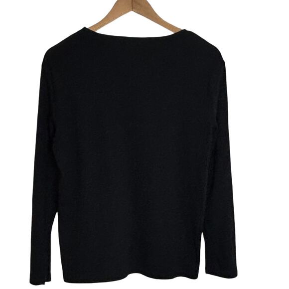 Holiday Cheers Embellished Long Sleeve Crew Top from MCCC Sportswear Size XL - Picture 2 of 6